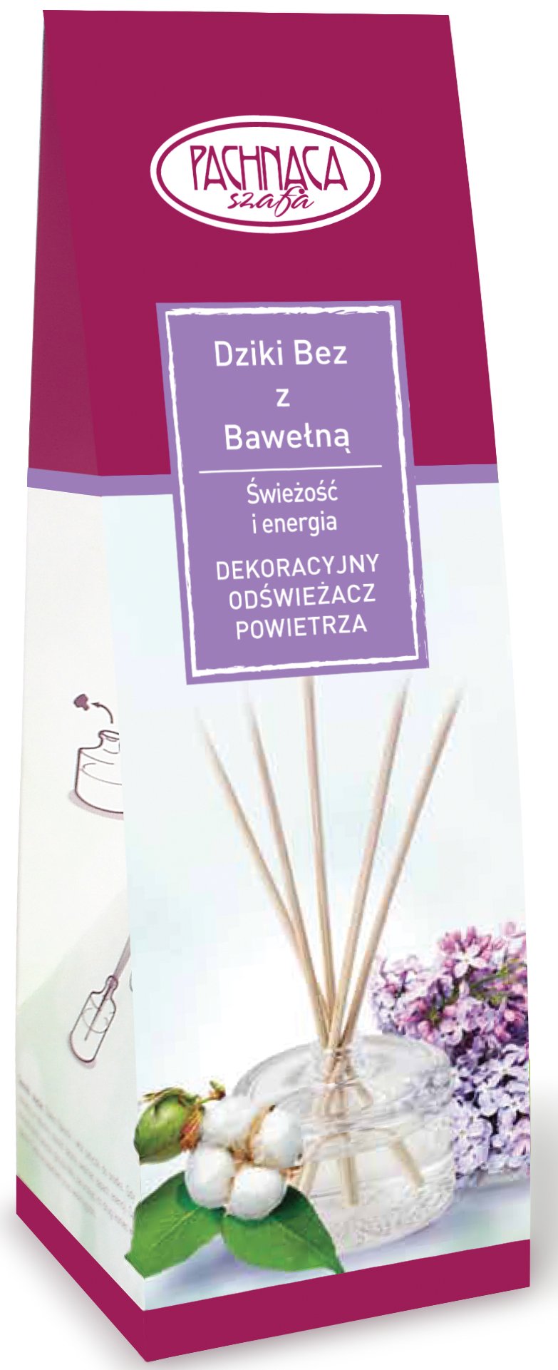 

Pachnąca Szafa odświeżacz dziki bez bawełna