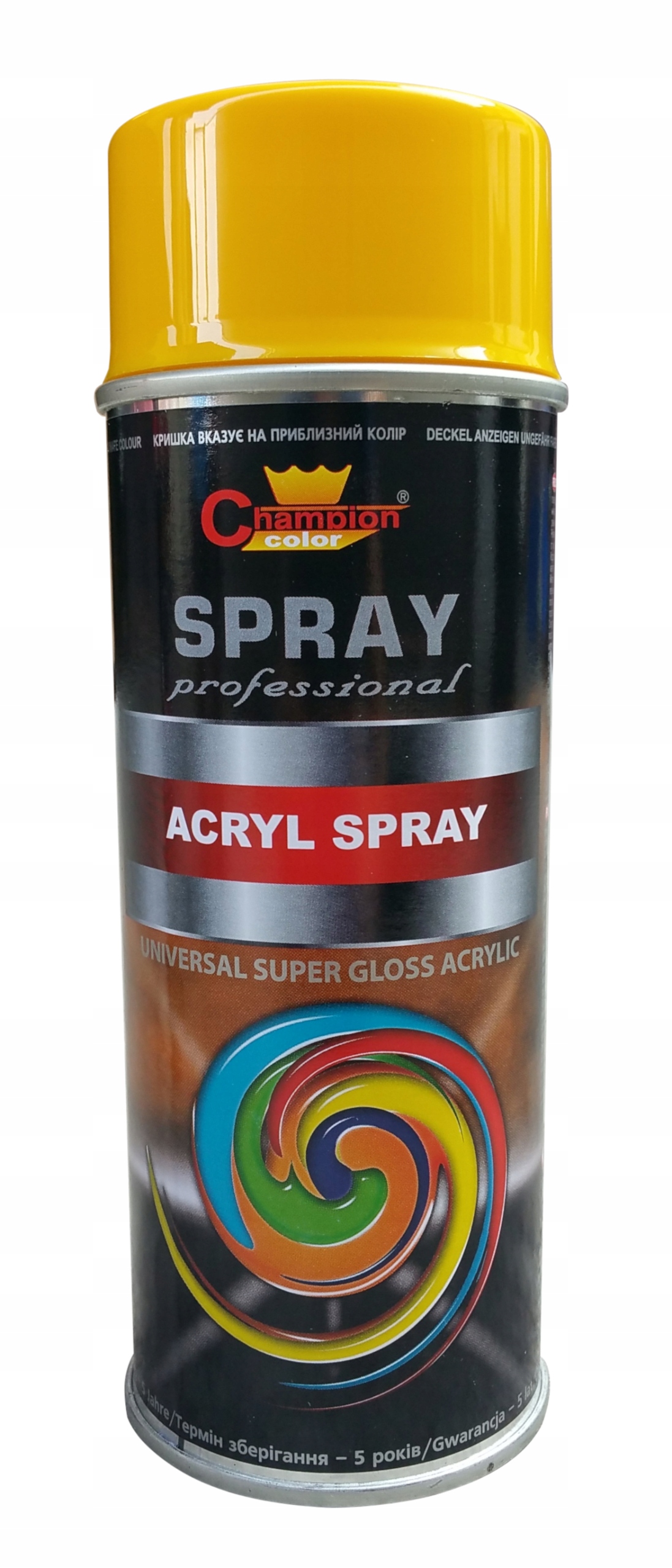 

Champion Farba Akryl żółty 400ml RAL1023 spray