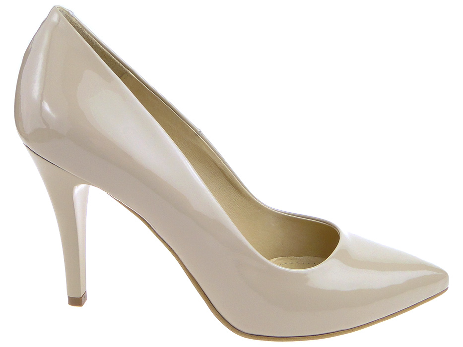 

Badura buty czółenka 2156-69-P beż194 lakier 37