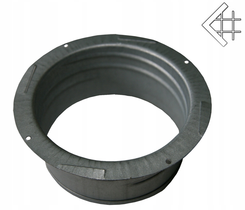 ANEMOSTAT NAWIEWNY FI 150 DYSTRYBUCJA POWIETRZA biały metalowy Przeznaczenie wylotowe