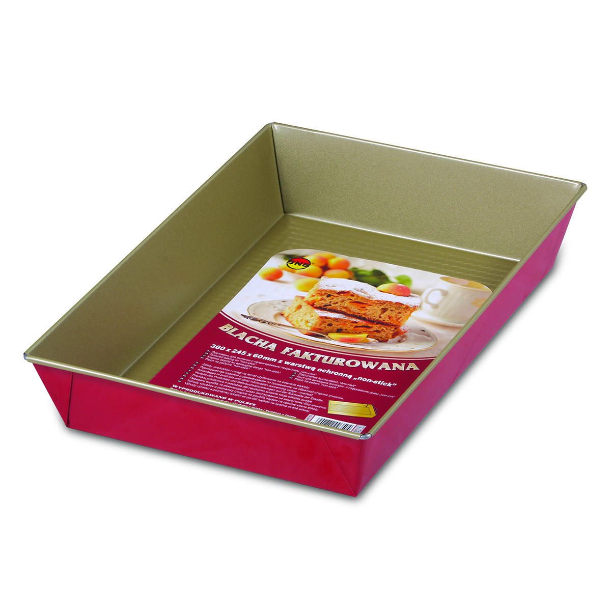 

Stalman Forma Blacha Do Pieczenia 36x24,5cm Snb