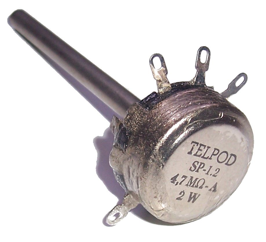 

Potencjometr Telpod SP-1.2 _ 4,7M A 2W oś 80mm