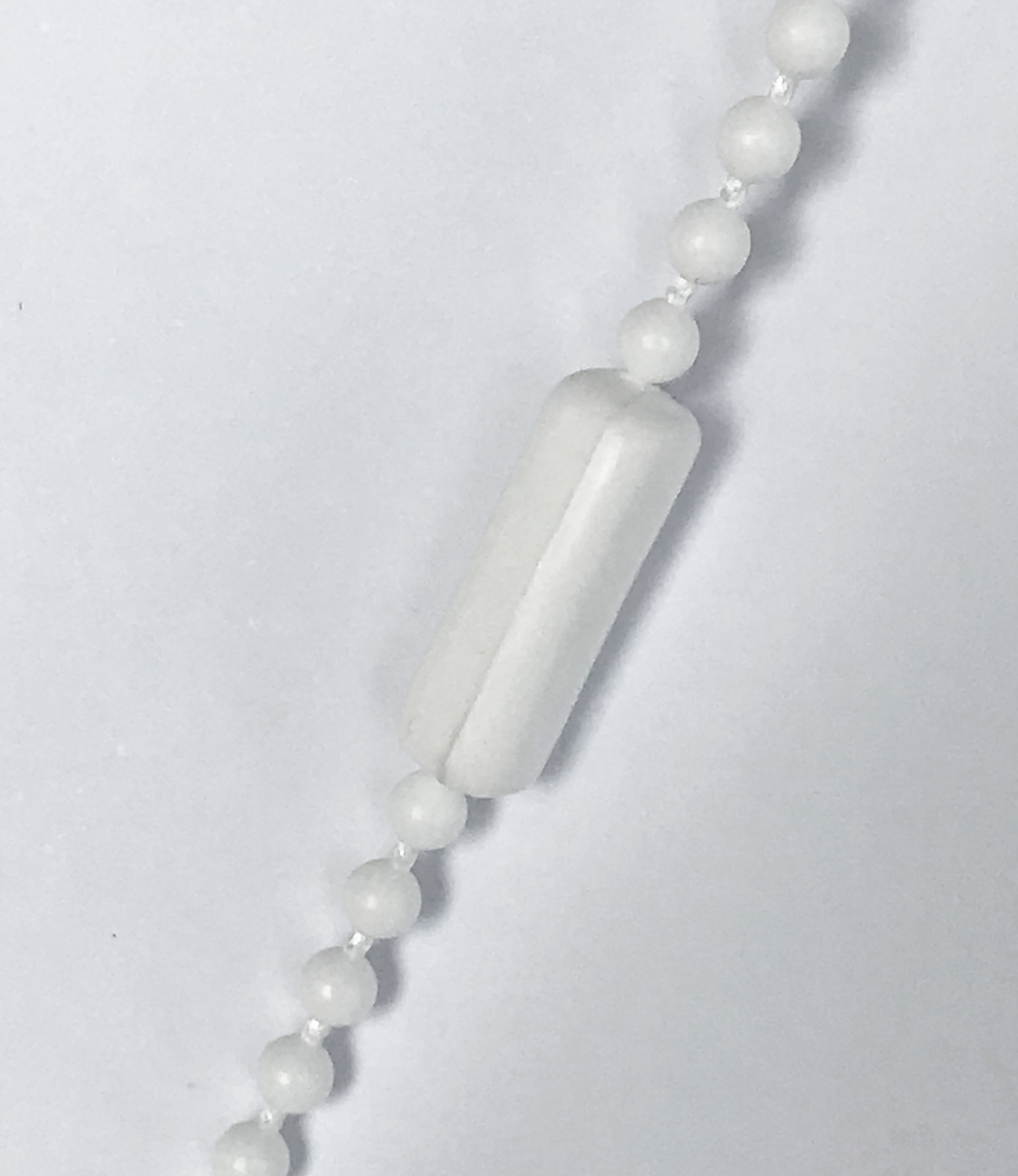 Łącznik łańcuszka rolet kulki 3,2mm BIAŁY 5 sztuk Kolor biały