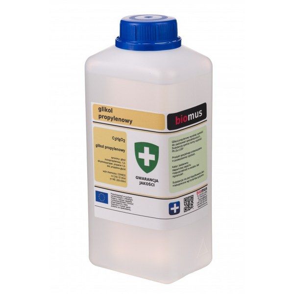 

Glikol Propylenowy Czysty 99,9% Biomus 1L