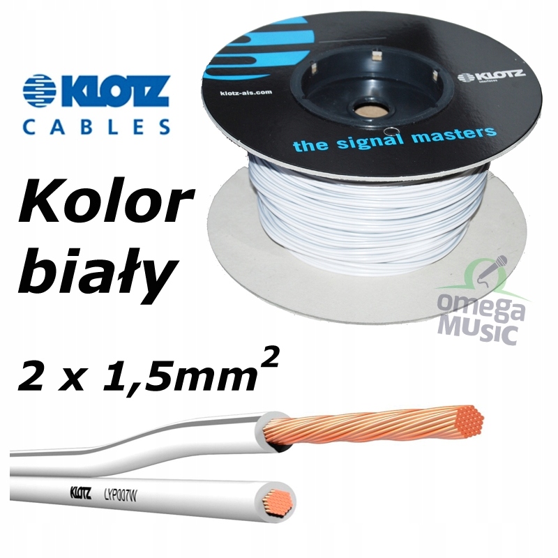 

Klotz LYP015W - Kabel kolumnowy Częstochowa