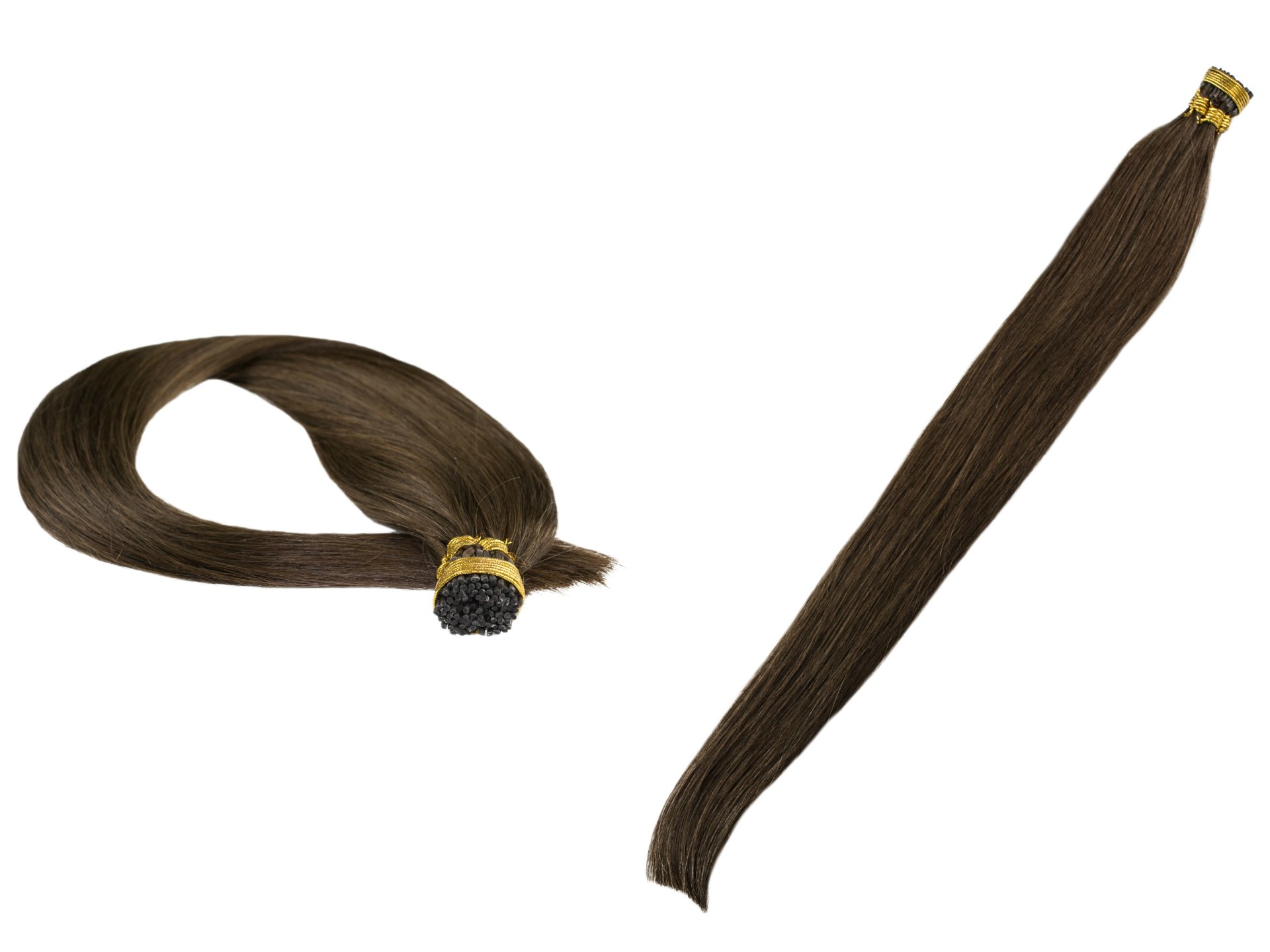

Włosy Naturalne Słowiańskie 50CM 100 sztuk + Ringi