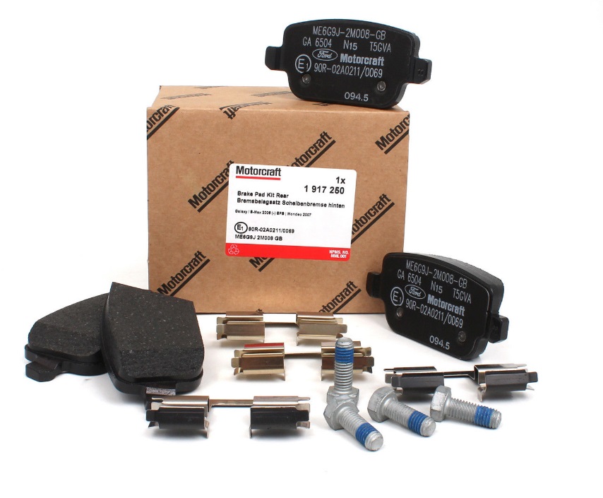 1917250 - S-MAX KUGA И FORD ТОРМОЗНЫЕ КОЛОДКИ ЗАДНИЙ ОРИГИНАЛ