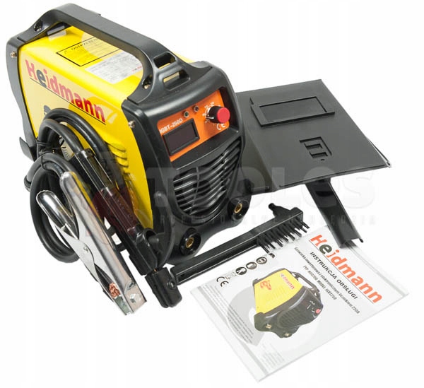 SPAWARKA INWERTOROWA MMA 250A MASKA SPAWALNICZA HE Metody spawania MMA