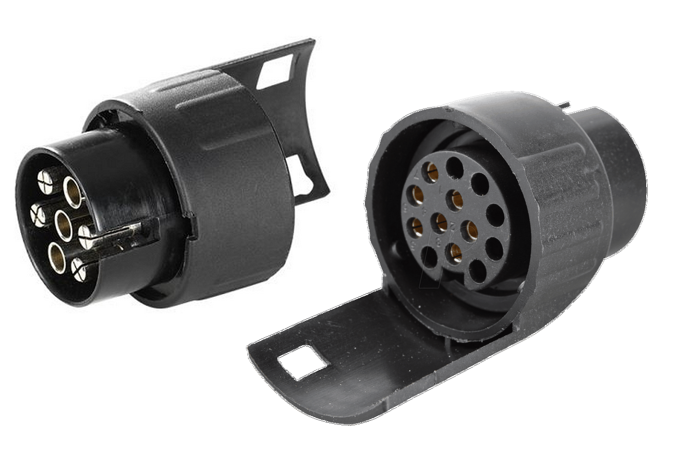 

Wtyczka redukcyjna przejściówka adapter 7/13 pin