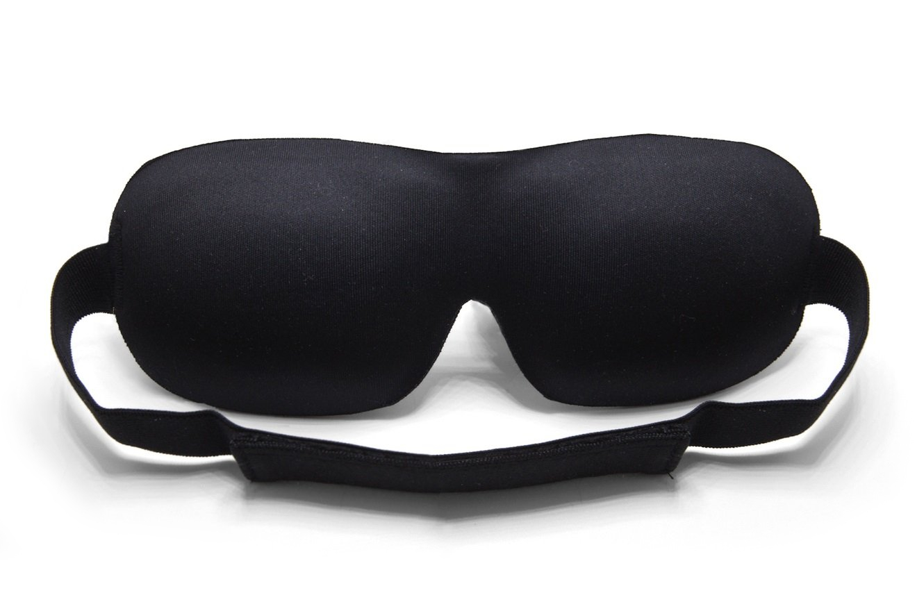 USZTYWNIANA MASKA OPASKA NA OCZY DO SPANIA B NOS C NA GUMKĘ DO SNU Marka Mawe