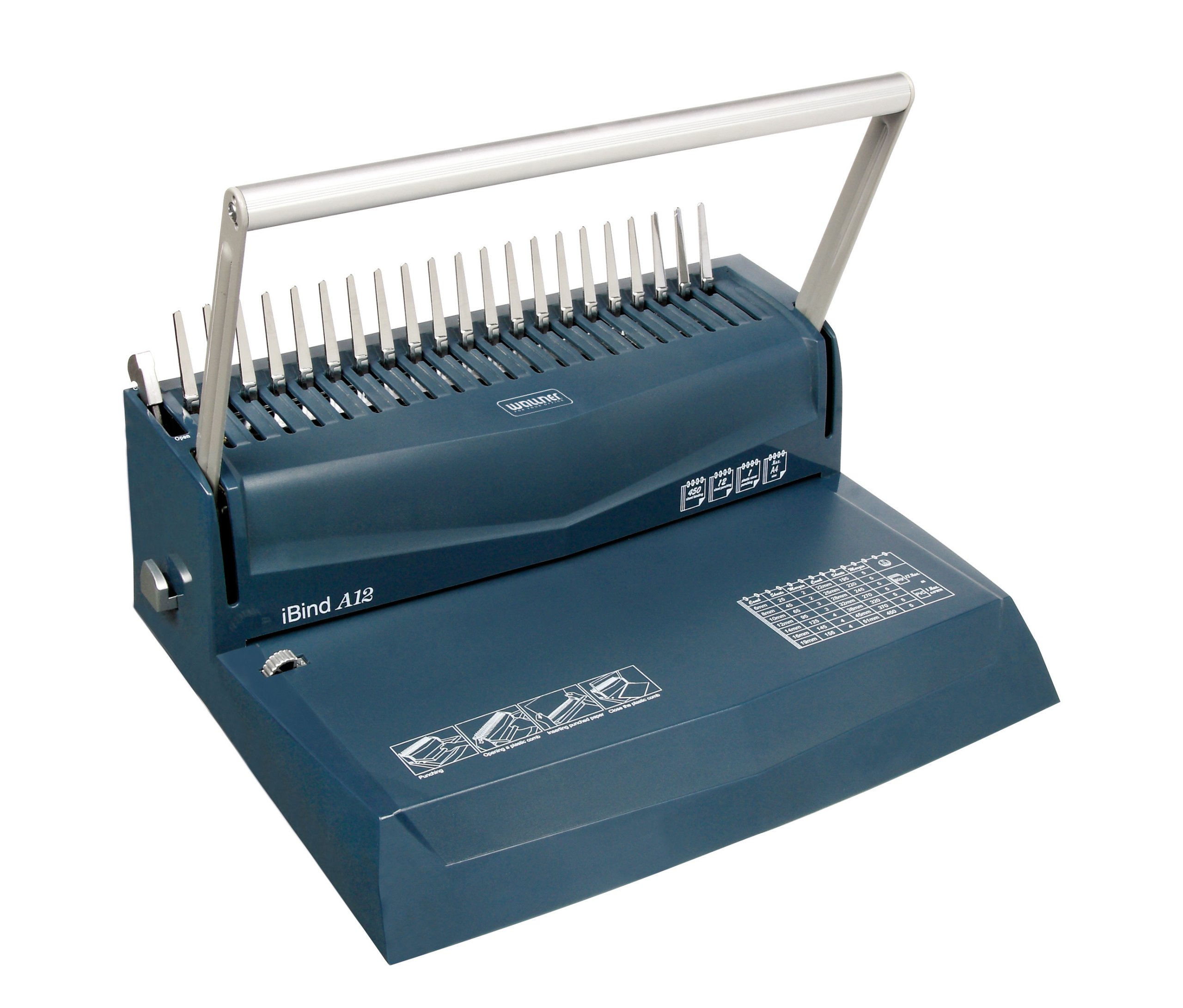 Bindownica do oprawy plastikowej Wallner iBind A12
