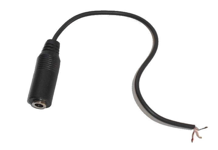 

Gniazdo Mały Jack 3,5 stereo z kablem 15cm (3997)
