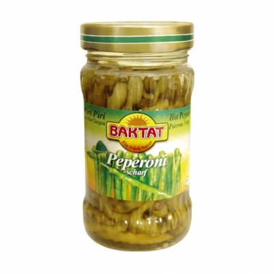 

Ostra zielona papryka peperoni do pizzy 300g