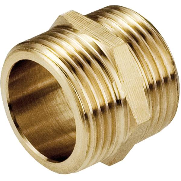 NYPEL MOSIĘŻNY 3/4" DN 20 WZMOCNIONY