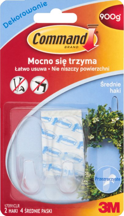 

Command Haki przezroczyste 2 szt średnie 900g