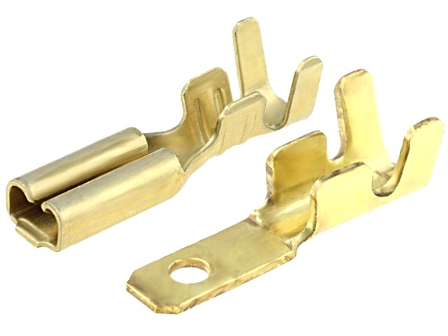 

Konektor płaski Męski + Żeński 6,3mm komplet 20szt