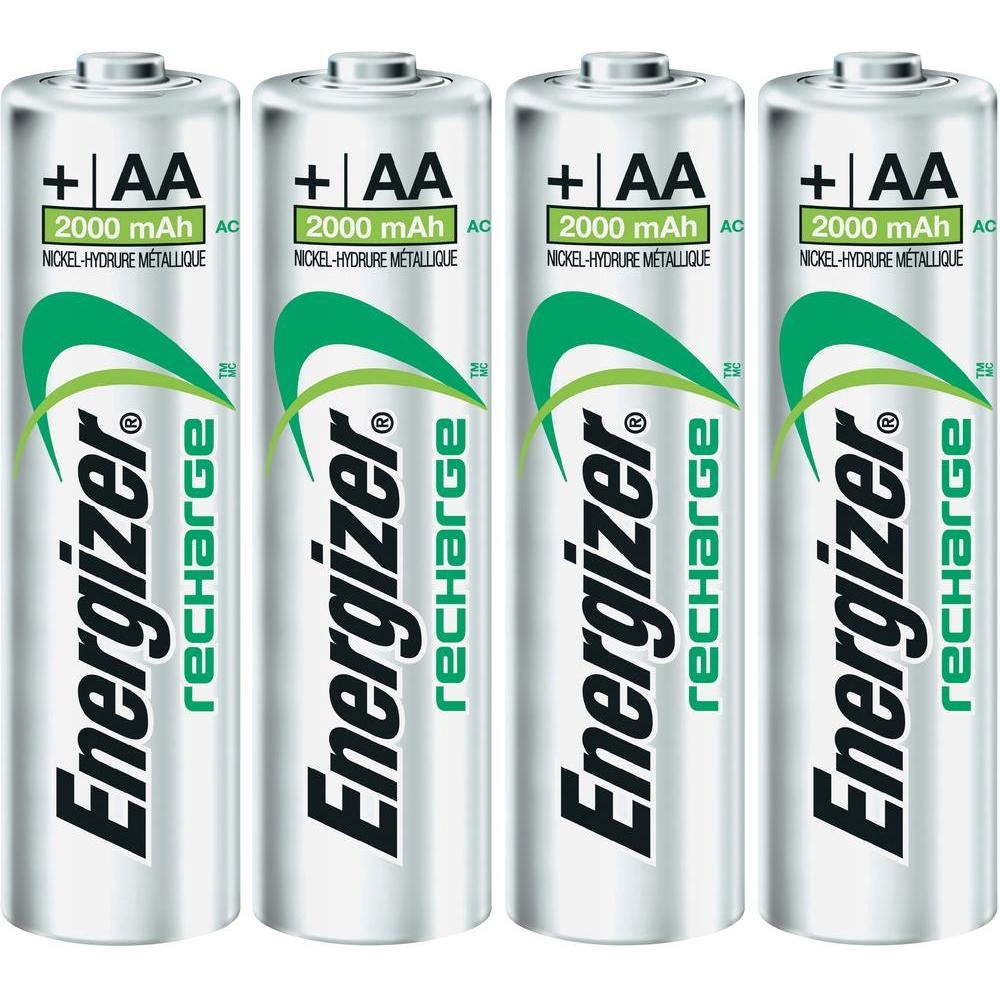 ŁADOWARKA ENERGIZER + 4 AKUMULATORKI R6 AA 2000mAh Technologia wykonania akumulator niklowo-metalowo-wodorkowy (NiMH)