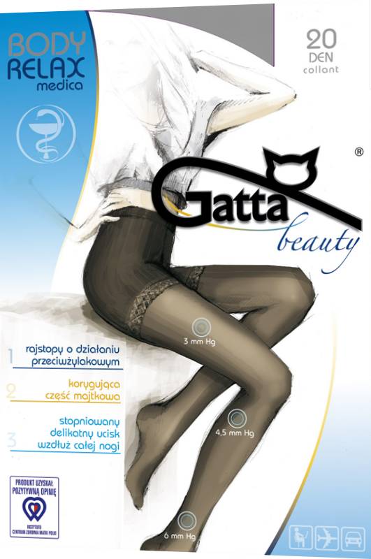 

* Gatta Body Relax Medica Rajstopy 20 Den r.3