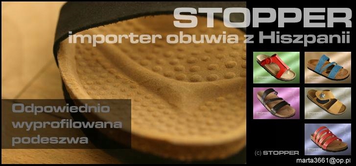 DAMSKIE MEDYCZNE KLAPKI ZDROWOTNE KOREK SKÓRA Marka inna