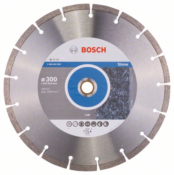 

Bosch Tarcza Diamentowa 300/25,4/20mm Kamień Beton