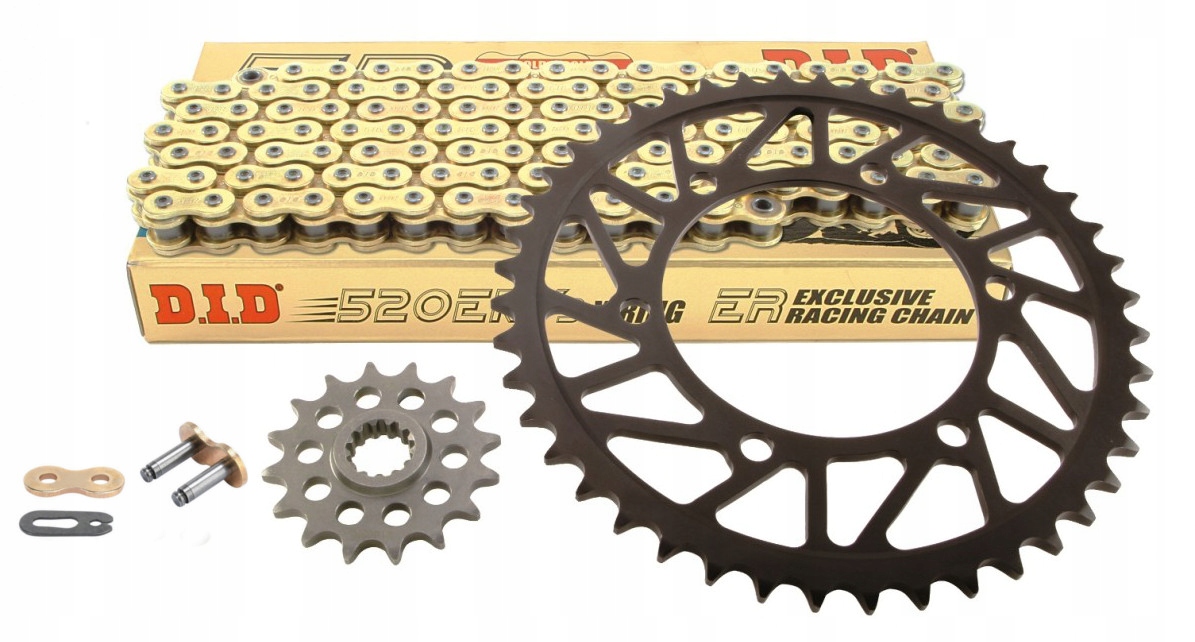 Pohonná sada Honda Cr 250 90-91r Ozubení Řetěz Hyper Zesílený