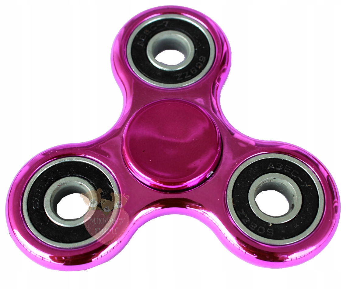 FIDGET HAND SPINNER KOLORY METALIK METALICZNY Wiek dziecka 3 lata +