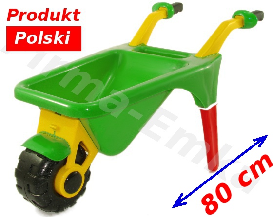 OGROMNA POLSKA TACZKA 80 CM, 3 KOLORY +GRATISY !!! Wiek dziecka 3 lata +