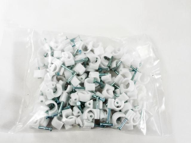 

Uchwyt Uchwyty Do Kabla Kabli Flopy 8mm 100szt