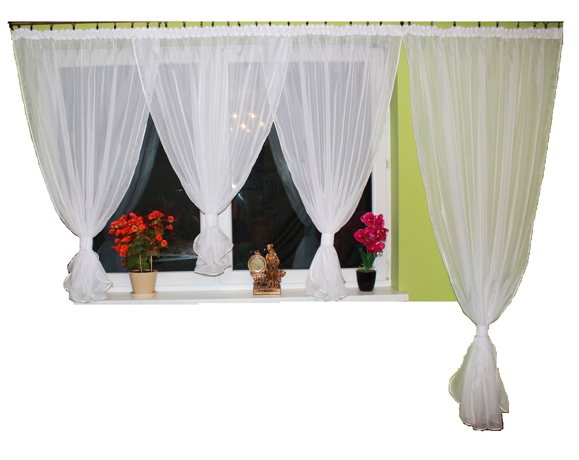 Firank Balkonowa 36 Цветов, Кружевные Планки 600/235 Гардины