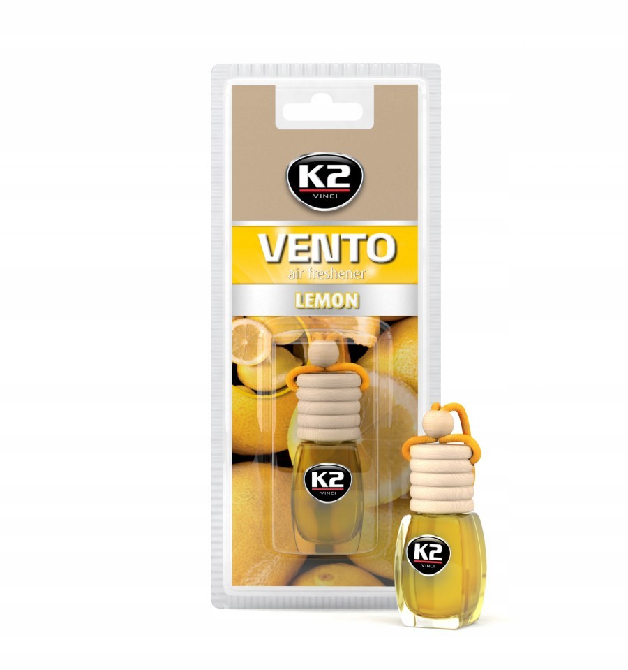 

K2 Vento Cytryna 8ML Zapach Samochodowy Zawieszka