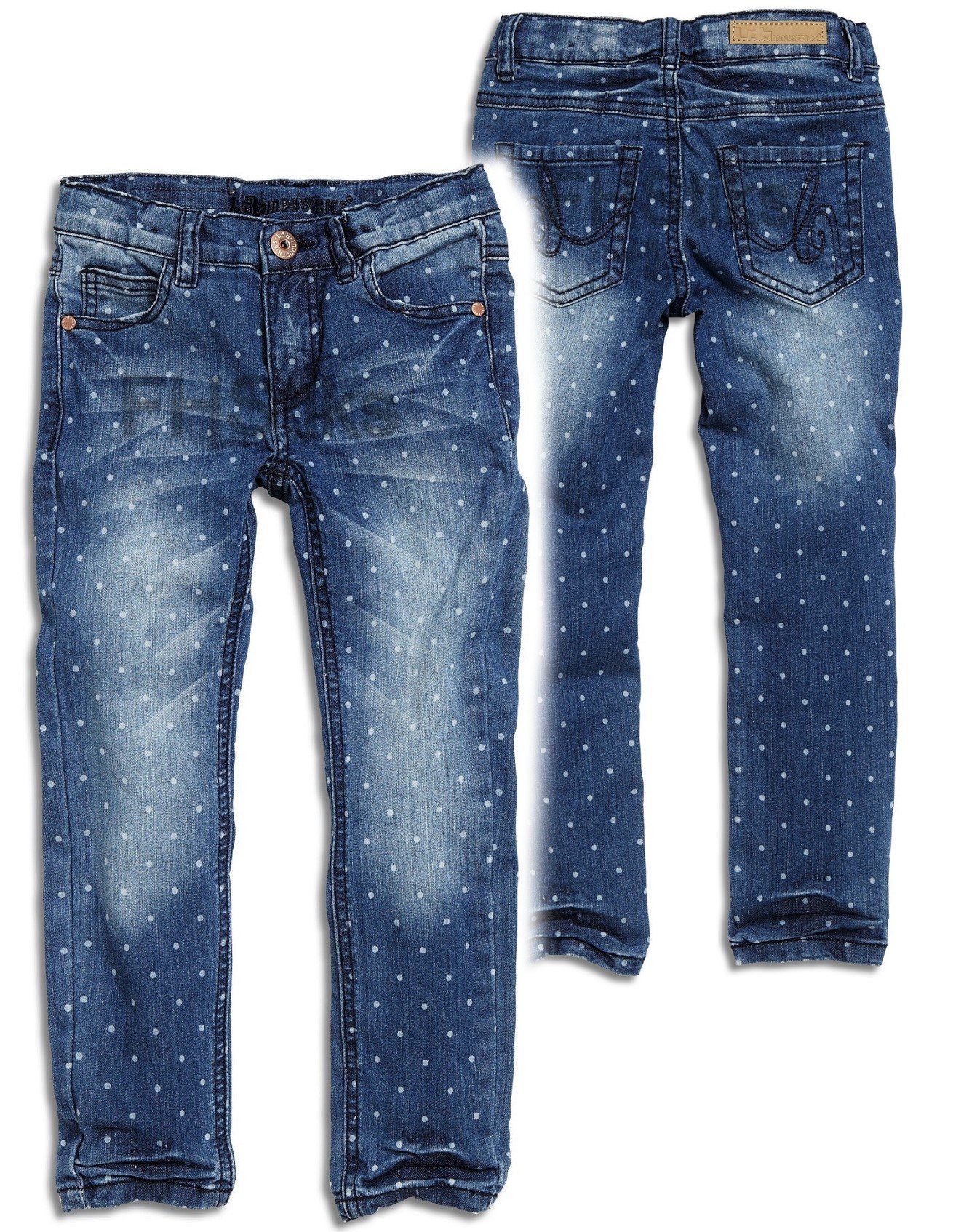 

KappAhl Nicole Jeansy kropeczki Nowe r 122