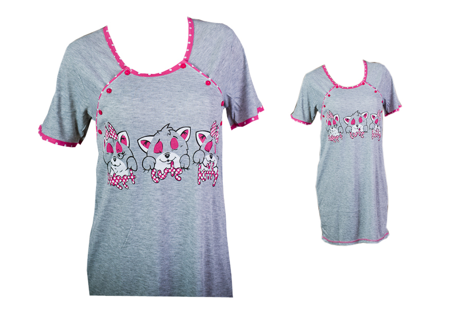 

Koszula Koszulka nocna ciążowa karmienia XXL/XXXL