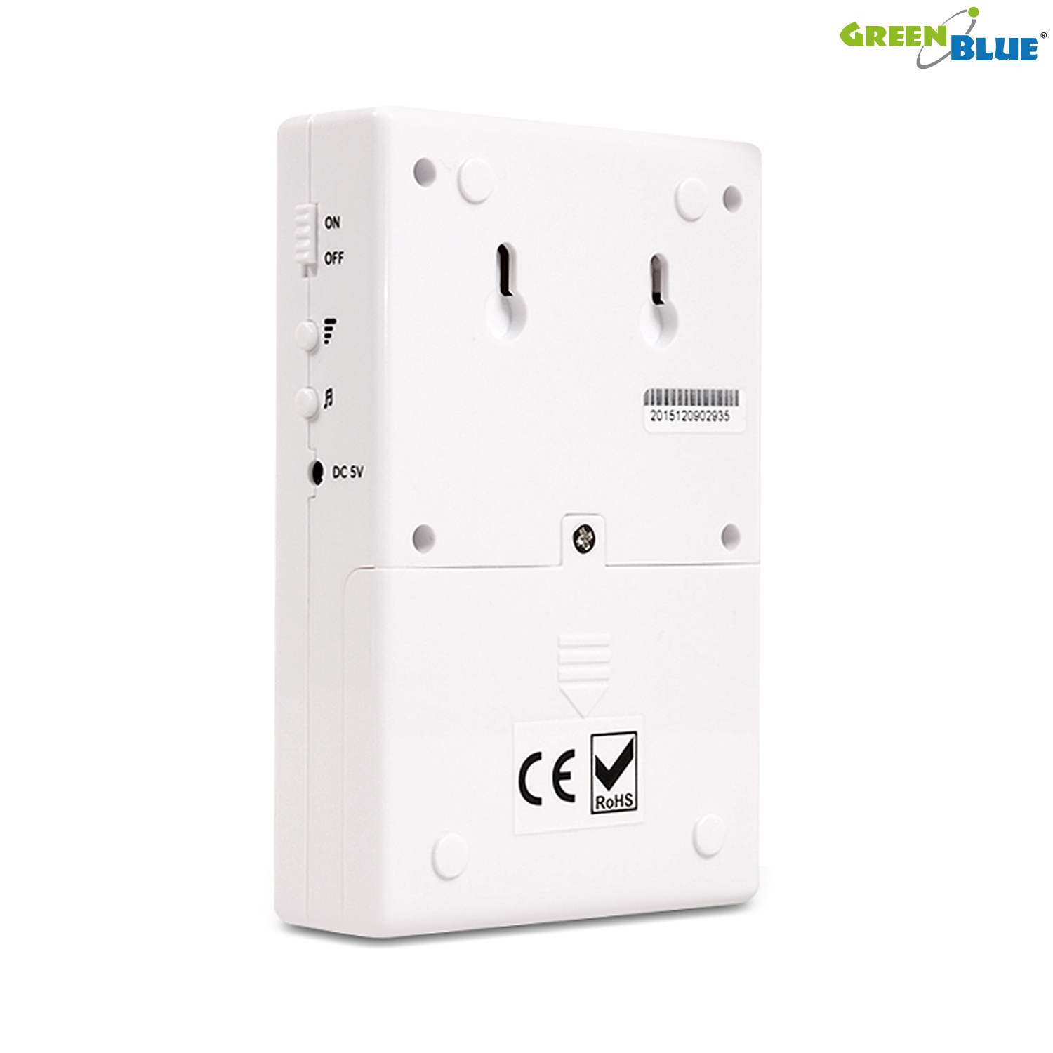 BEZPRZEWODOWY CZUJNIK RUCHU ALARM NA BATERIE 120m Typ alarmu bezprzewodowy