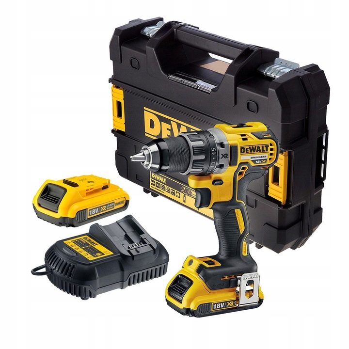 Aku Šroubovák Xr 18V 2AKU 1,5Ah 70Nm DCD791S2T Dewalt