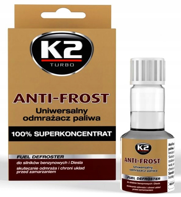 

K2 Anti Frost 50ML Odmrażacz Paliwa Skuteczny