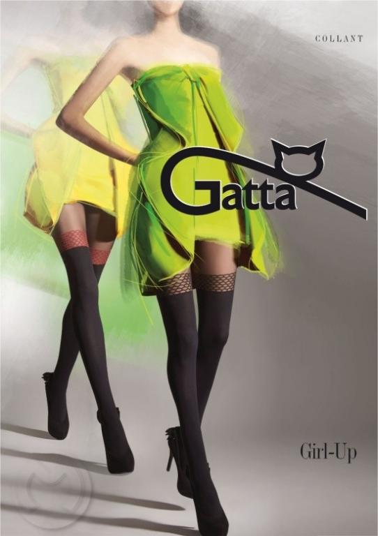 

Rajstopy Gatta Girl-Up 19 jak pończochy z czerw- 3