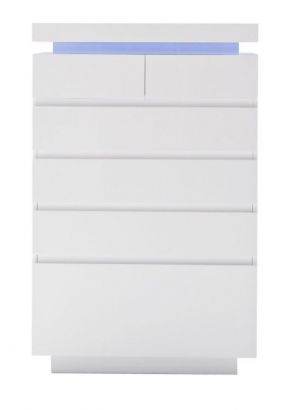 Infinity komoda Wysoki Połysk + LED Marka SFM