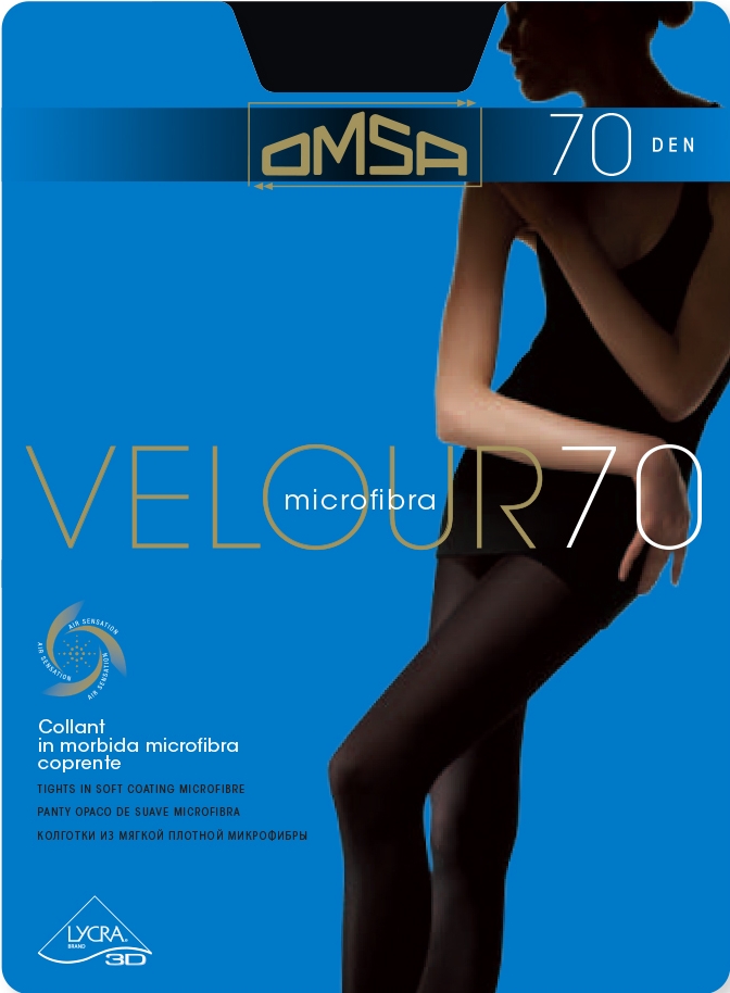 

Omsa Microfibra 70 den 3D 5 Maxi