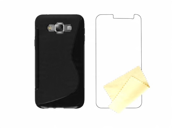 

Etui guma obudowa S-line Huawei P8 Lite + Szkło