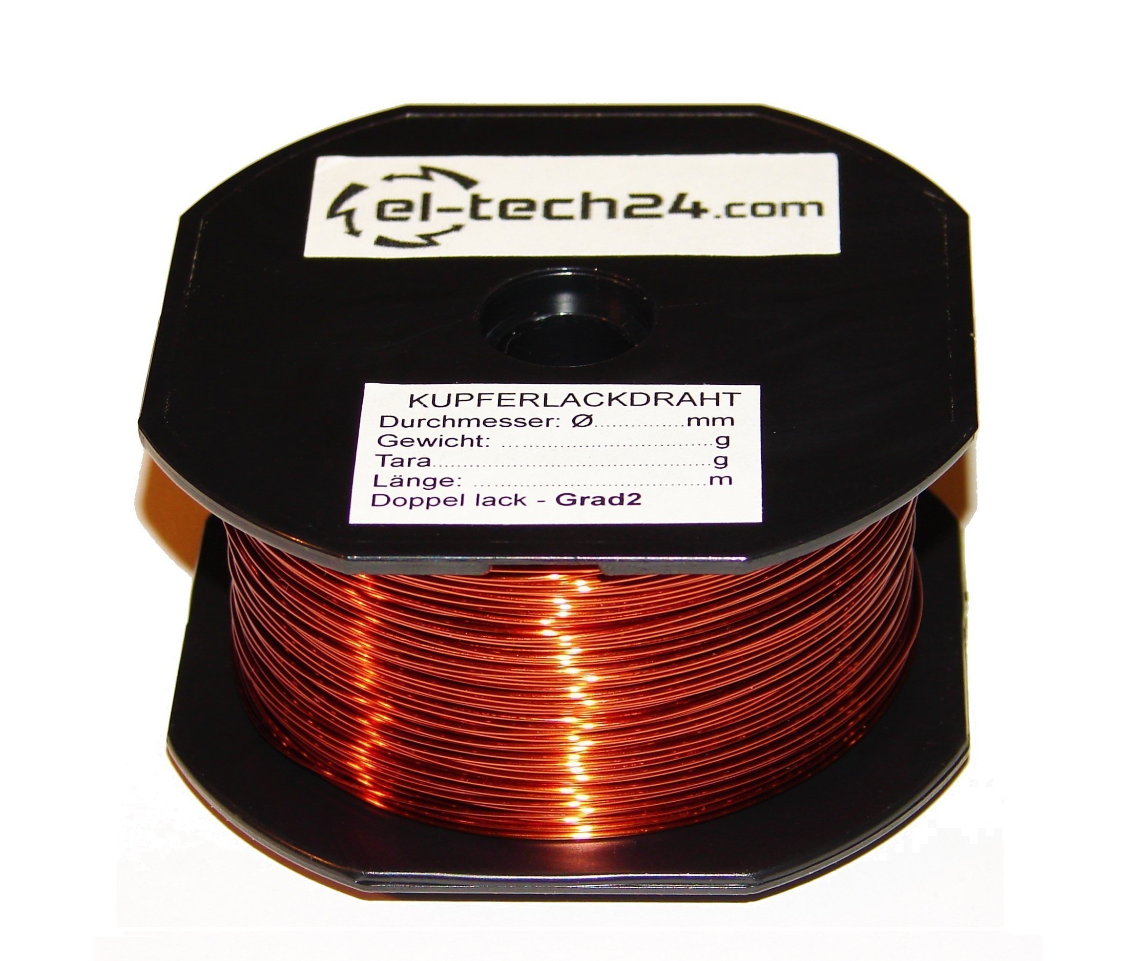 

Drut Nawojowy miedziany DN2E 0.50mm -500g 280m