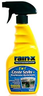 

Rain-X 2w1 czyste szyby niewidzialna wycieraczka