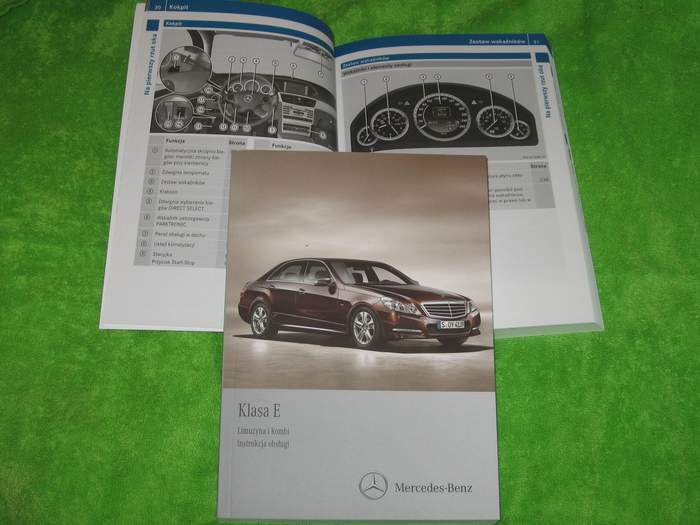 MERCEDES E Class W212 2011r оригинал ru инструкция