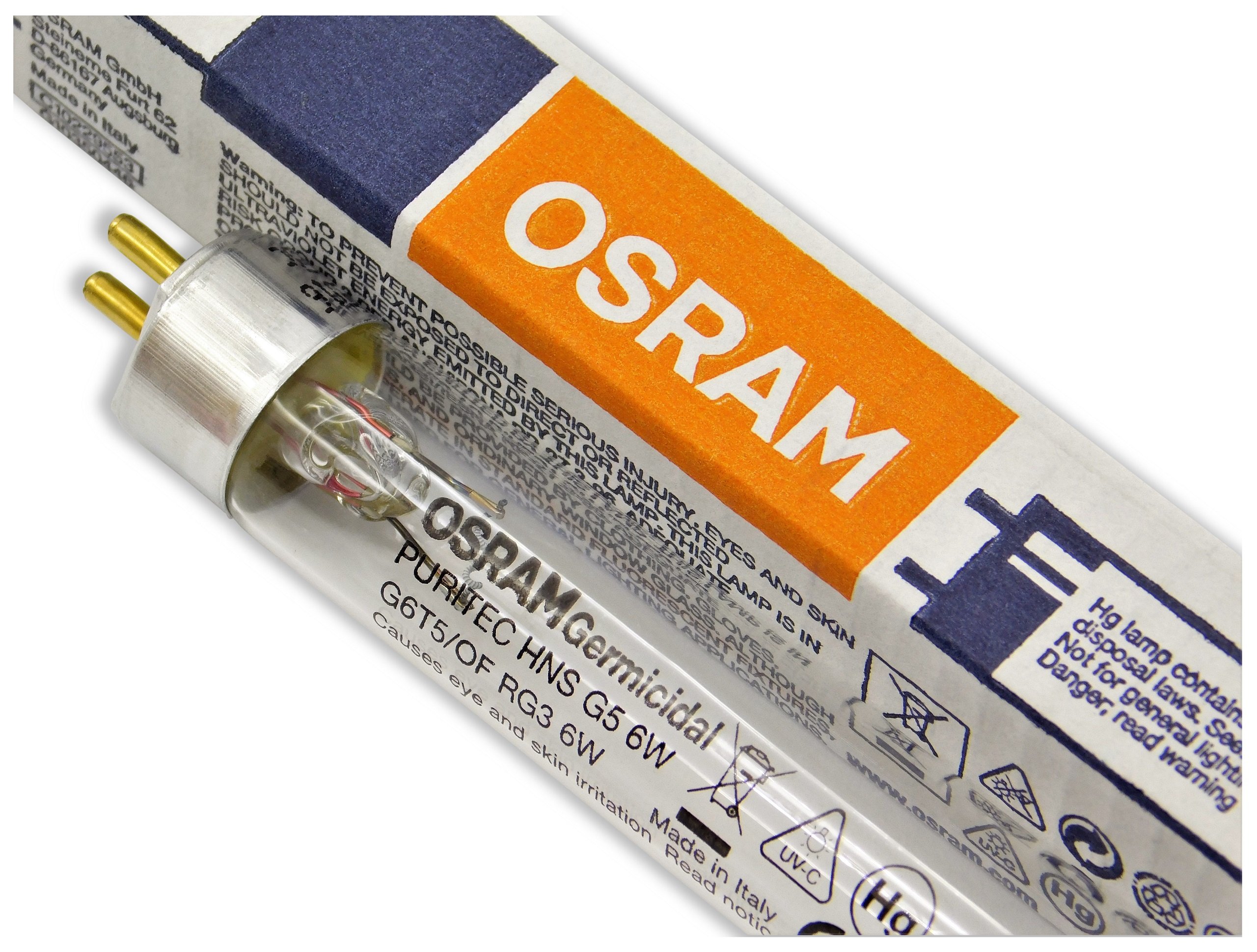 

Żarnik świetlówka Uv-c Hns 6W G5 Puritec Osram Tuv