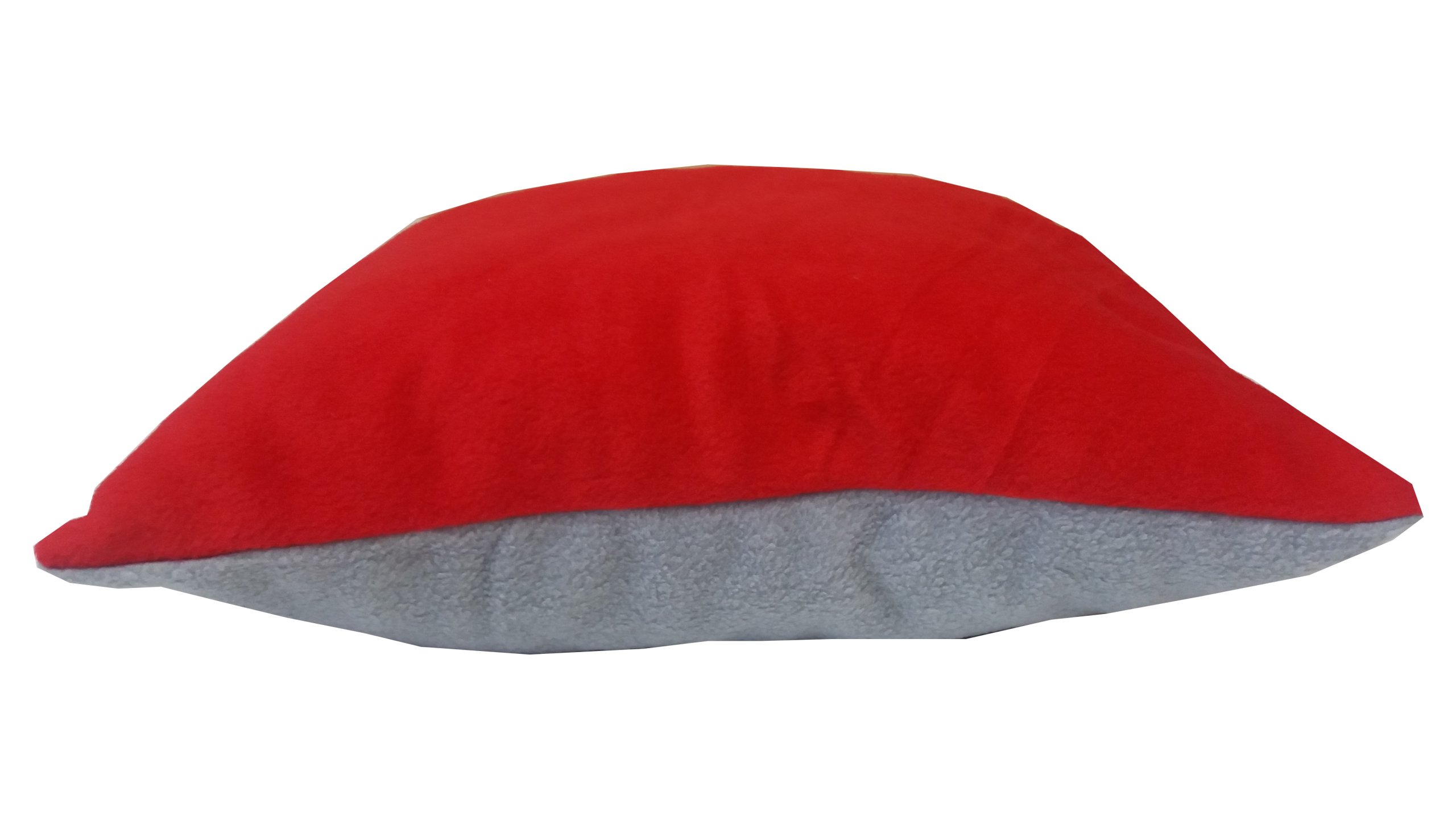 Poszewka 45x45 OZDOBNA Z POLARU -DWUKOLOROWA