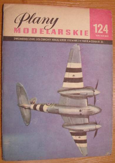 PM č.124 De Havilland 98 Komár FB MK VI