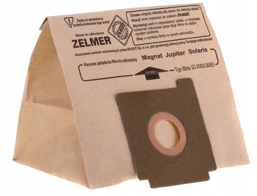 

Worek worki odkurzacza Zelmer Magnat Jupiter Solar
