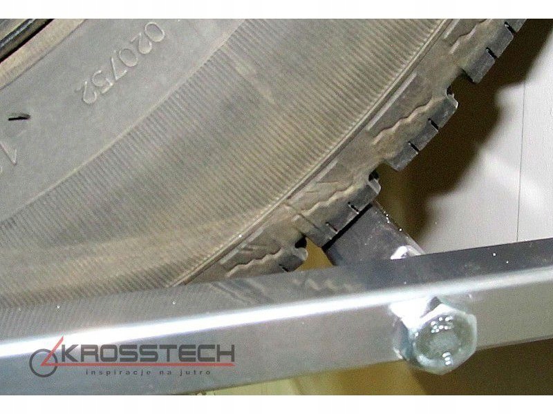 Wieszak na 4 opony x 260mm POLSKI PRODUCENT Material metal