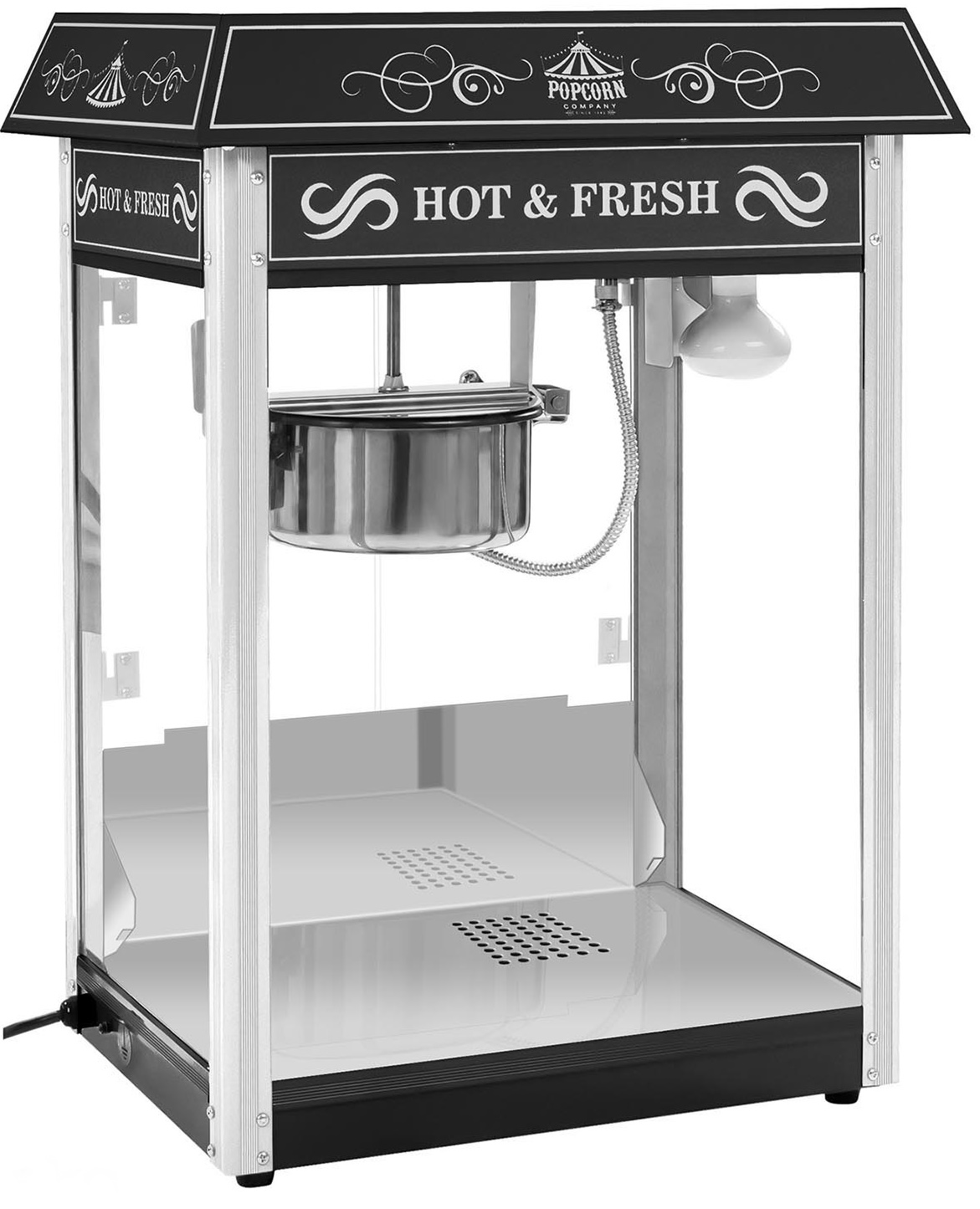

Royal 10010545 Maszyna Do Popcornu Czarna 1600W