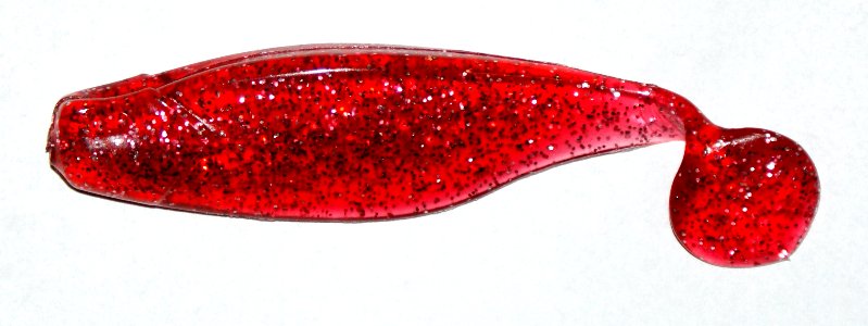

Manns Ripper 100mm Przeźroczysty czerwony ze srebr