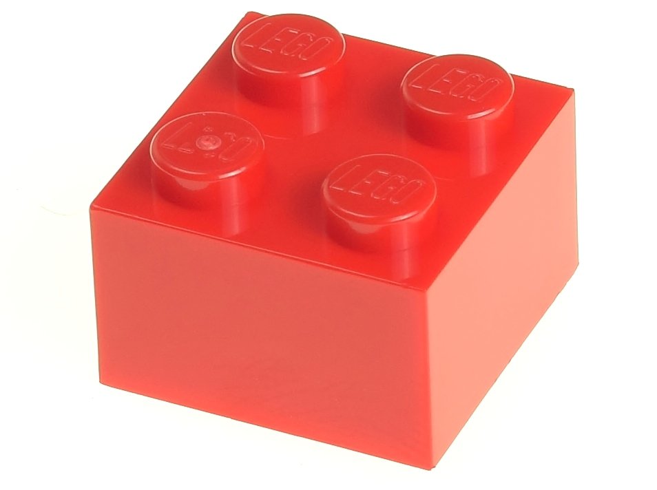 

Lego Klocek zwykły 2x2 3003 czerwony 4 szt.